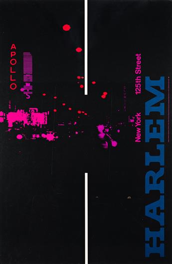 VARIOUS ARTISTS.  [ASPECTS OF NEW YORK CITY]. Group of 10 posters. 1968. Each approximately 45x29½ inches, 114¼x75 cm. Seaward-Edison C